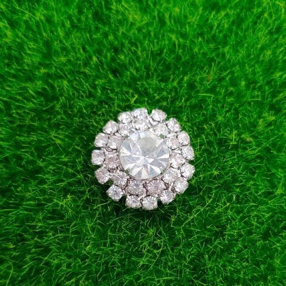Crystal Sparkle Cabochon For Jewelery Making Overflow - Picture 1 of 3